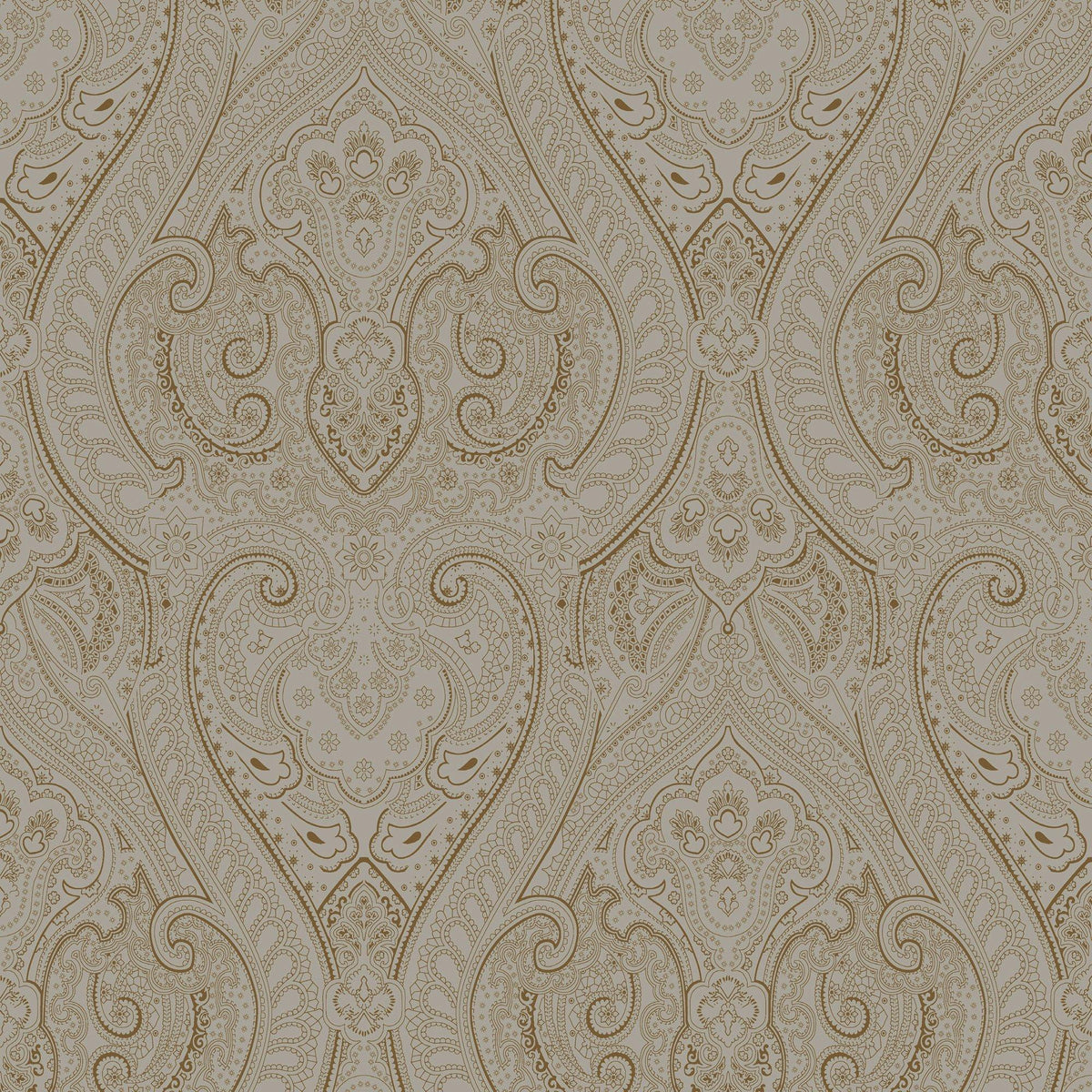 Galerie AM22002-2 Zen Lace Bronze Brown Wallpaper AM22002-2 Bronze Brown Wallpaper