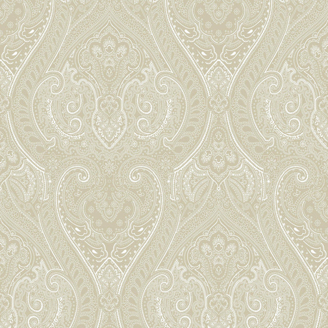Galerie AM22002-3 Zen Lace Cream Wallpaper AM22002-3 Cream Wallpaper