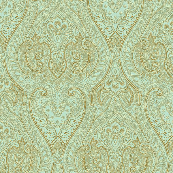 Galerie AM22002-4 Lace Green Wallpaper