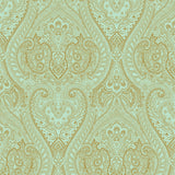 Galerie AM22002-4 Zen Lace Green Wallpaper AM22002-4 Green Wallpaper