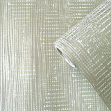 Galerie AM22003-4 Elegance Loose Weave Beige Wallpaper AM22003-4 Beige Wallpaper