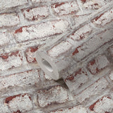 Galerie BB51100 The Bricks And More Coastal Brick Effect Motif White Wallpaper BB51100 White Wallpaper