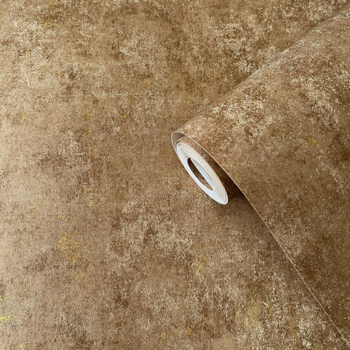 Galerie AM22009-5 Elegance Metallic Plaster Bronze Brown Wallpaper AM22009-5 Bronze Brown Wallpaper