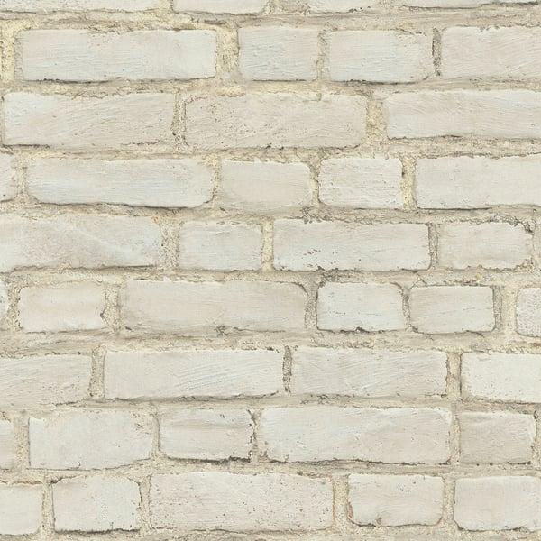 Galerie BB51102 Coastal Brick Effect Motif Beige Wallpaper