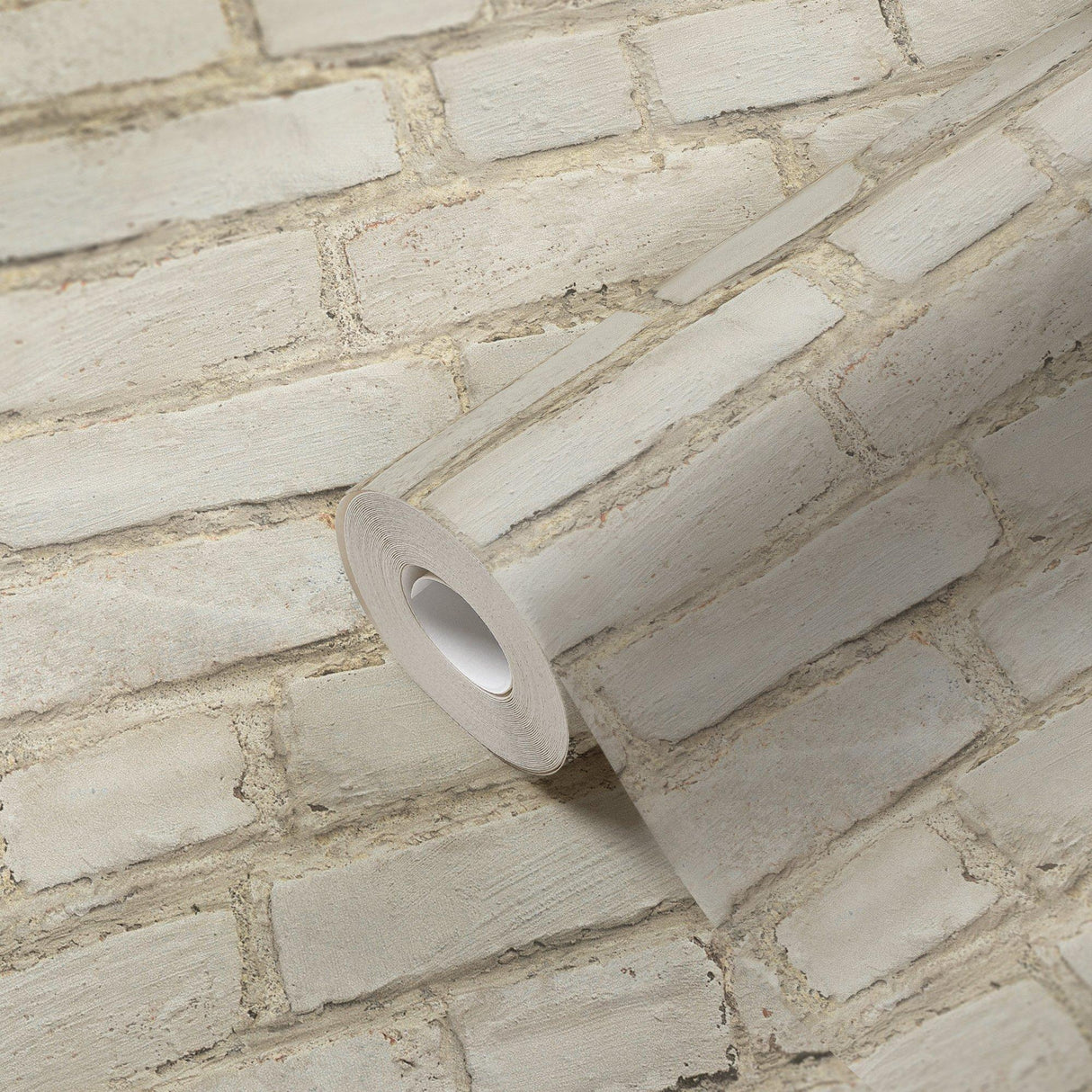 Galerie BB51102 The Bricks And More Coastal Brick Effect Motif Beige Wallpaper BB51102 Beige Wallpaper