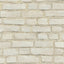 Galerie BB51102 The Bricks And More Coastal Brick Effect Motif Beige Wallpaper BB51102 Beige Wallpaper