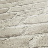 Galerie BB51105 The Bricks And More Weathered Walls Motif Beige Wallpaper BB51105 Beige Wallpaper