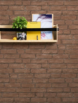 Galerie BB51107 The Bricks And More Industrial Chic Motif Red Wallpaper BB51107 Red Wallpaper