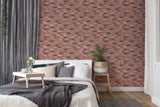 Galerie BB51108 The Bricks And More Weathered Walls Motif Red Wallpaper BB51108 Red Wallpaper