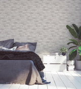 Galerie BB51110 The Bricks And More Weathered Walls Motif White Wallpaper BB51110 White Wallpaper