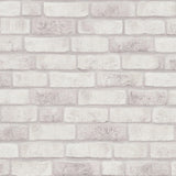 Galerie BB51110 The Bricks And More Weathered Walls Motif White Wallpaper BB51110 White Wallpaper