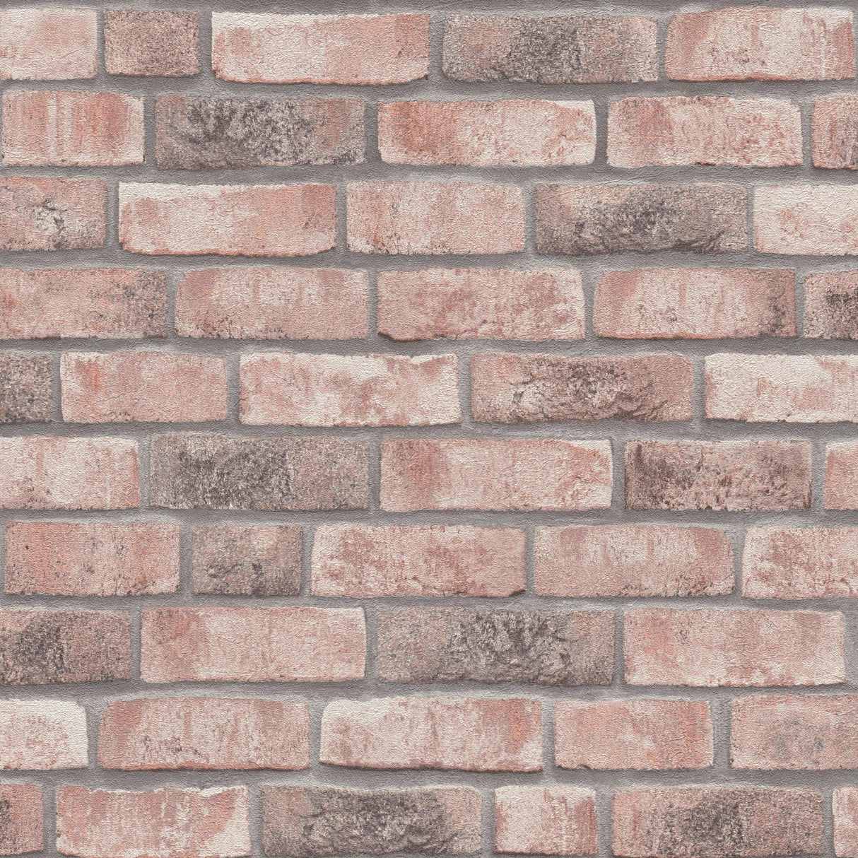 Galerie BB51109 The Bricks And More Weathered Walls Motif Pink Wallpaper BB51109 Pink Wallpaper