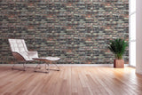 Galerie BB51113 The Bricks And More Brickshire Residents Motif Multi-coloured Wallpaper BB51113 Multi-coloured Wallpaper