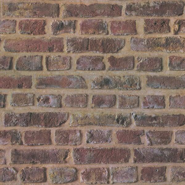 Galerie BB51114 Brickshire Residents Motif Beige Wallpaper