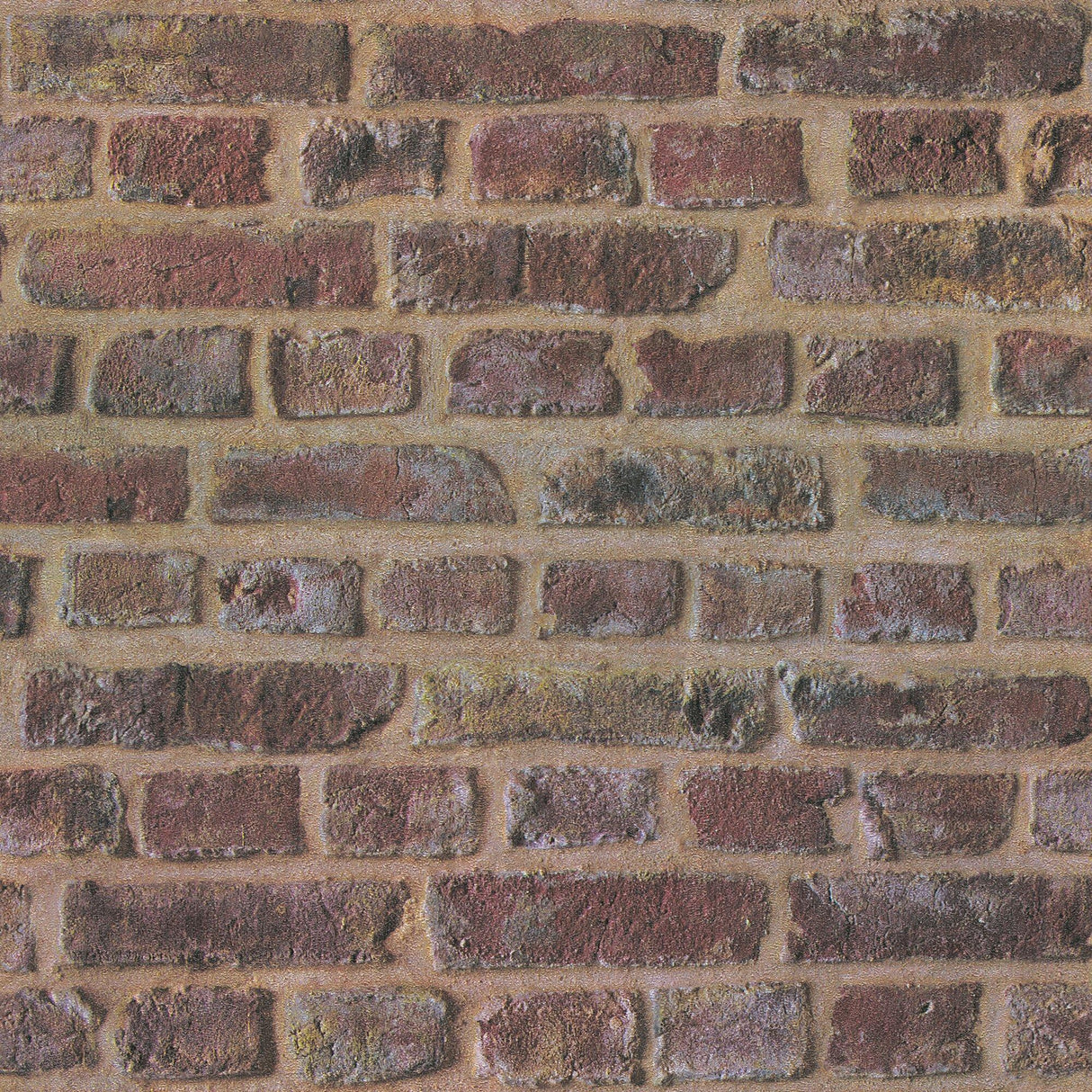 Galerie BB51114 The Bricks And More Brickshire Residents Motif Beige Wallpaper BB51114 Beige Wallpaper