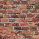 Galerie BB51115 The Bricks And More Brickshire Residents Motif Red Wallpaper BB51115 Red Wallpaper