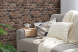Galerie BB51116 The Bricks And More Brickshire Residents Motif Bronze Brown Wallpaper BB51116 Bronze Brown Wallpaper