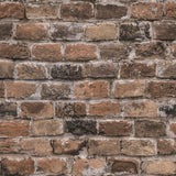 Galerie BB51116 The Bricks And More Brickshire Residents Motif Bronze Brown Wallpaper BB51116 Bronze Brown Wallpaper