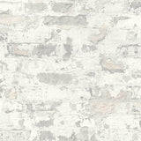 Galerie BB51119 Industrial Chic Motif Silver Grey Wallpaper