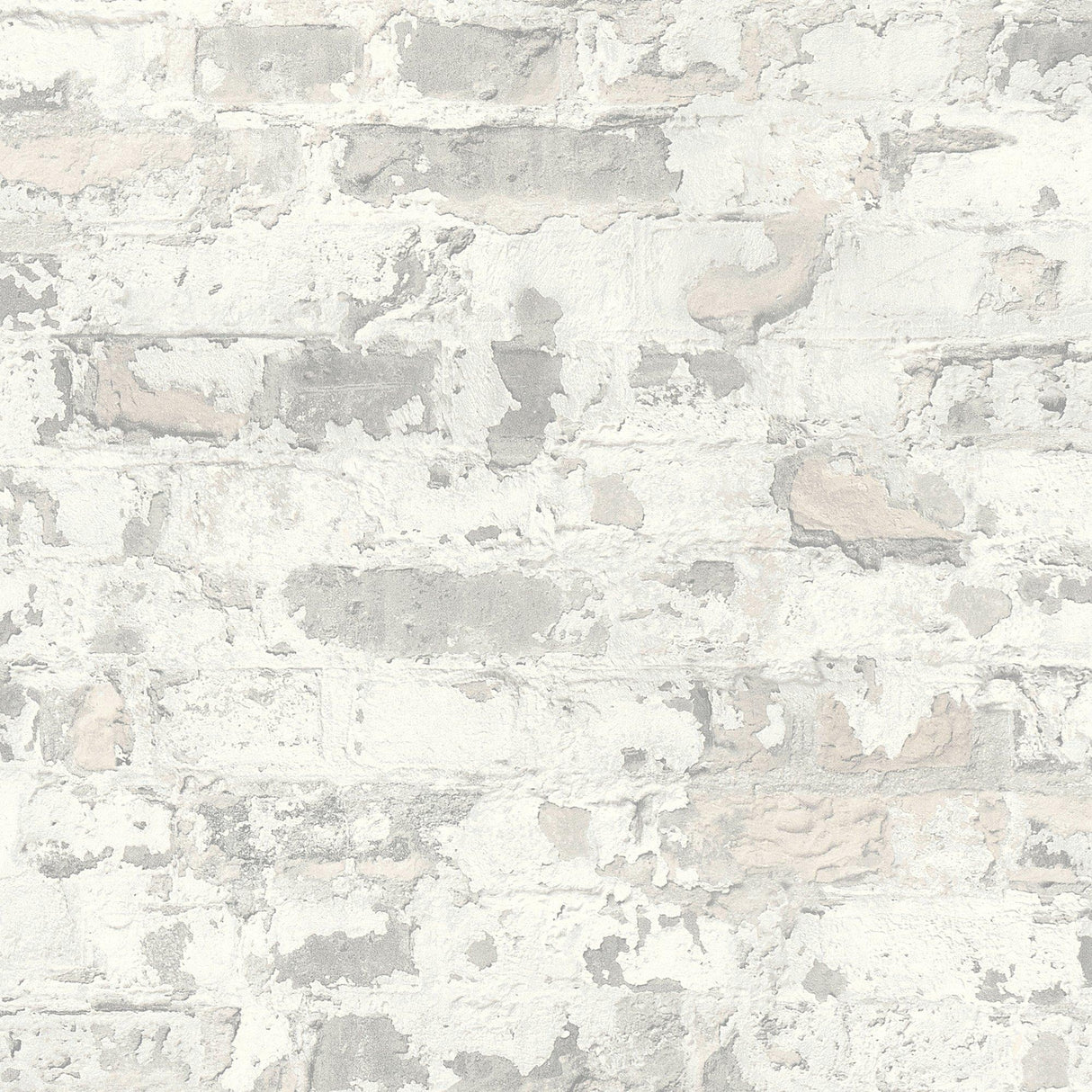 Galerie BB51119 The Bricks And More Industrial Chic Motif Silver Grey Wallpaper BB51119 Silver Grey Wallpaper