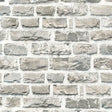 Galerie BB51122 Stone Symphony Motif Silver Grey Wallpaper
