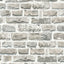 Galerie BB51122 The Bricks And More Stone Symphony Motif Silver Grey Wallpaper BB51122 Silver Grey Wallpaper