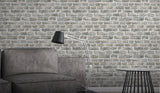 Galerie BB51122 The Bricks And More Stone Symphony Motif Silver Grey Wallpaper BB51122 Silver Grey Wallpaper