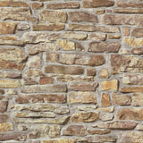 Galerie BB51127 The Bricks And More Stone Symphony Motif Beige Wallpaper BB51127 Beige Wallpaper
