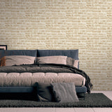 Galerie BB51128 The Bricks And More Rocky Retreat Motif Beige Wallpaper BB51128 Beige Wallpaper