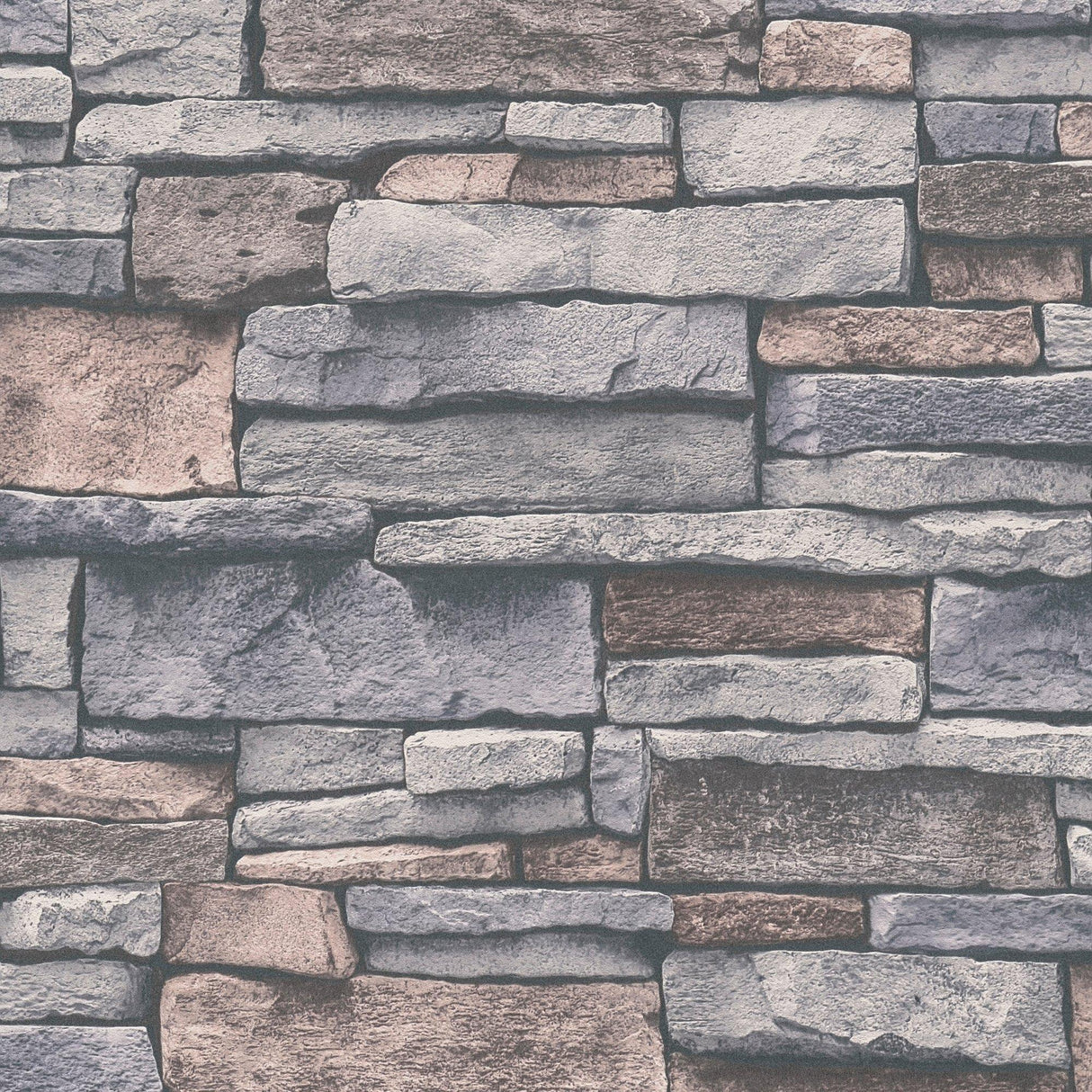 Galerie BB51132 The Bricks And More Sandstone Splendour Motif Silver Grey Wallpaper BB51132 Silver Grey Wallpaper