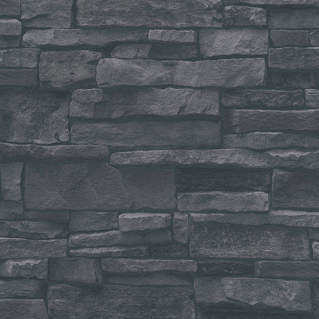 Galerie BB51133 The Bricks And More Sandstone Splendour Motif Black Wallpaper BB51133 Black Wallpaper