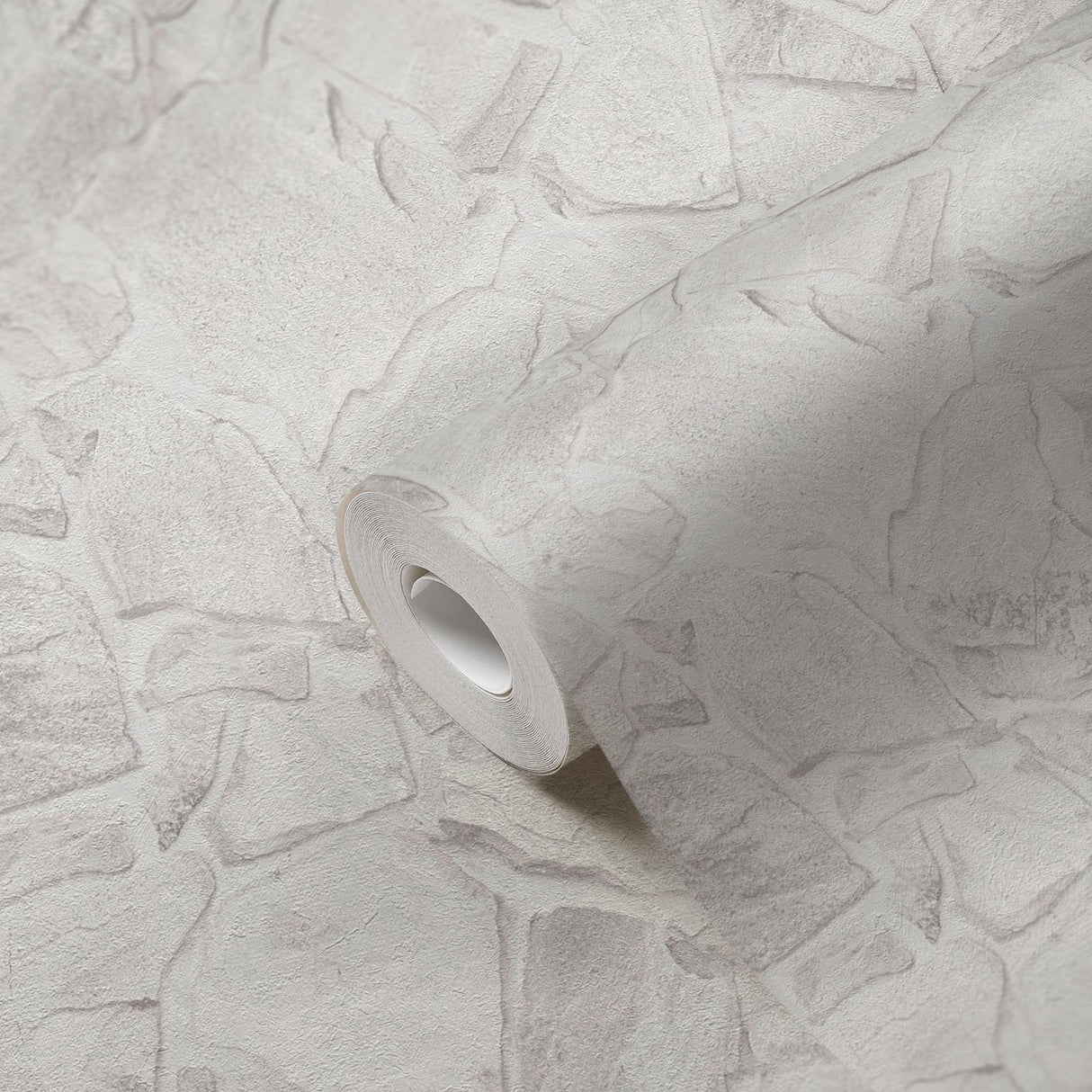 Galerie BB51139 The Bricks And More Petrified Paradise Motif White Wallpaper BB51139 White Wallpaper