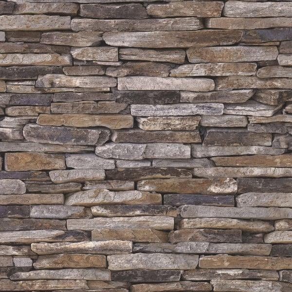 Galerie BB51145 Rocky Retreat Motif Bronze Brown Wallpaper