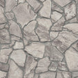 Galerie BB51140 The Bricks And More Petrified Paradise Motif Silver Grey Wallpaper BB51140 Silver Grey Wallpaper