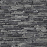Galerie BB51146 The Bricks And More Rocky Retreat Motif Silver Grey Wallpaper BB51146 Silver Grey Wallpaper
