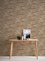 Galerie BB51147 The Bricks And More Graceful Granite Motif Beige Wallpaper BB51147 Beige Wallpaper