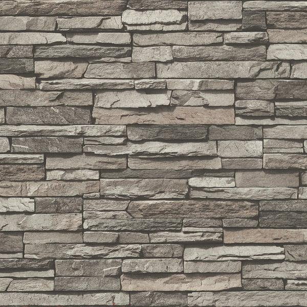 Galerie BB51148 Graceful Granite Motif Silver Grey Wallpaper