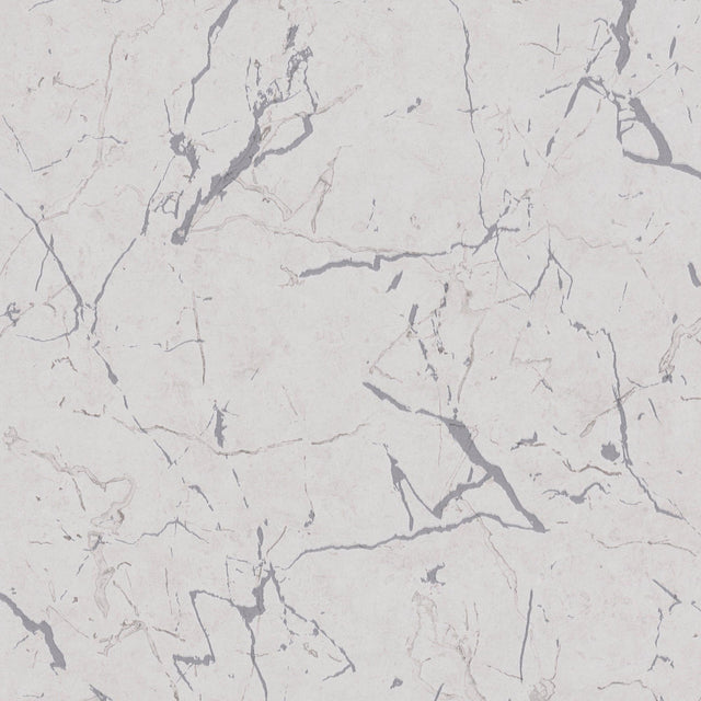 Galerie BB51156 The Bricks And More Luxurious Marble Motif Silver Grey Wallpaper BB51156 Silver Grey Wallpaper