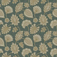 Galerie DWP0351-01 Flower Fan Green Wallpaper