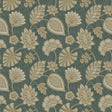 Galerie DWP0351-01 Elegance Flower Fan Green Wallpaper DWP0351-01 Green Wallpaper