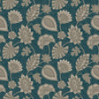 Galerie DWP0351-05 Flower Fan Blue Wallpaper