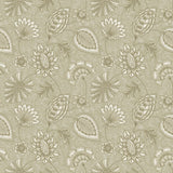 Galerie DWP0351-03 Elegance Flower Fan Beige Wallpaper DWP0351-03 Beige Wallpaper