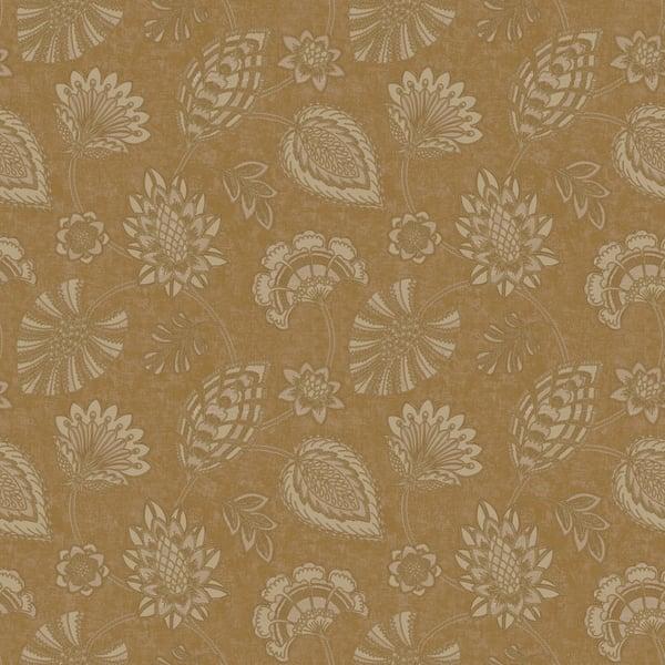 Galerie DWP0351-07 Flower Fan Bronze Brown Wallpaper