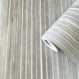 Galerie DWP0352-03 Elegance Vertical Stripe Silver Grey Wallpaper DWP0352-03 Silver Grey Wallpaper