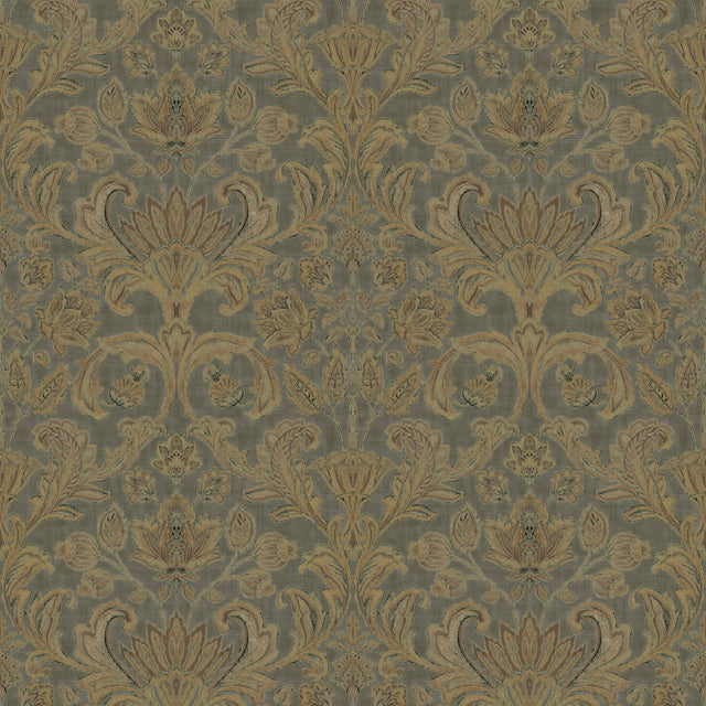 Galerie DWP0354-01 Elegance Damask Green Wallpaper DWP0354-01 Green Wallpaper