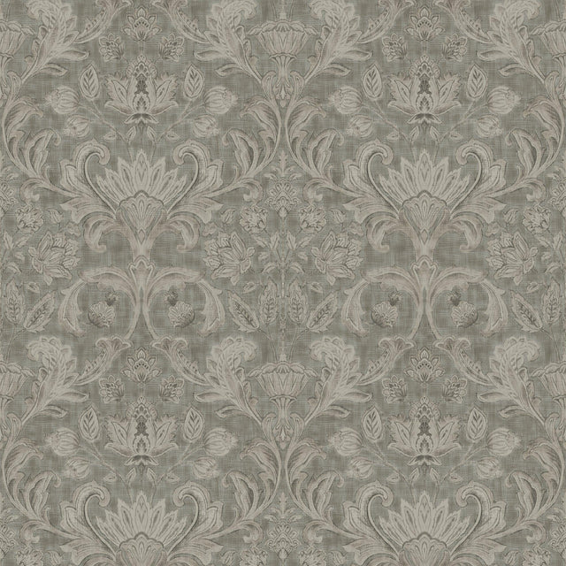 Galerie DWP0354-02 Elegance Damask Bronze Brown Wallpaper DWP0354-02 Bronze Brown Wallpaper