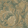 Galerie DWP0355-01 Elegance Paisley Green Wallpaper DWP0355-01 Green Wallpaper