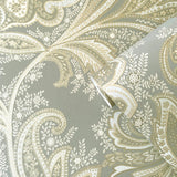 Galerie DWP0355-02 Elegance Paisley Silver Grey Wallpaper DWP0355-02 Silver Grey Wallpaper