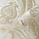 Galerie DWP0355-03 Elegance Paisley Beige Wallpaper DWP0355-03 Beige Wallpaper