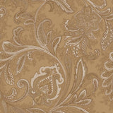 Galerie DWP0355-06 Paisley Bronze Brown Wallpaper